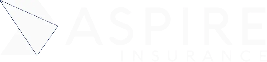 Aspire Insurance Footer Logo White